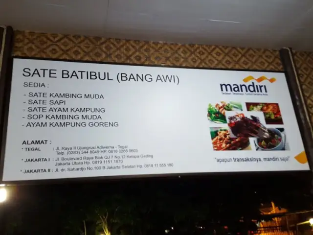 Gambar Makanan Sate Batibul Bang Awi 12