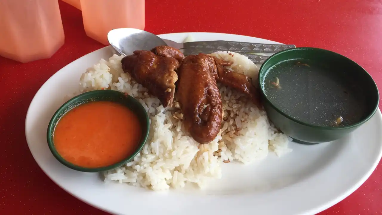 Nasi Ayam Sebelah Oblong