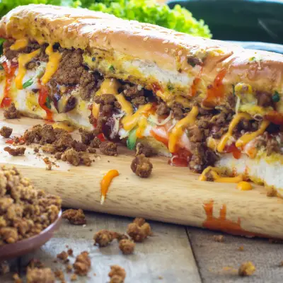 Roti John 16inci Xtra Daging - Bebeno