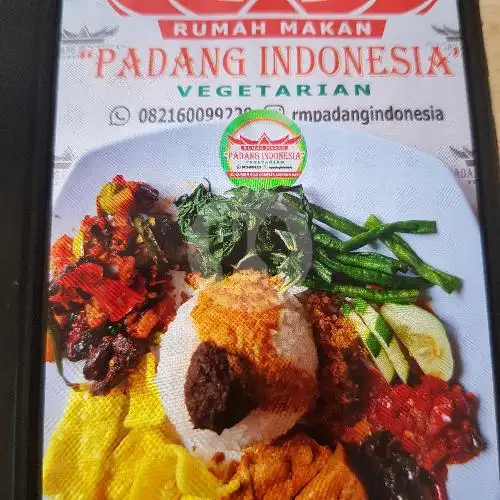 Gambar Makanan Rumah Makan Padang Indonesia Vegetarian, Komplek Cemara Asri 5