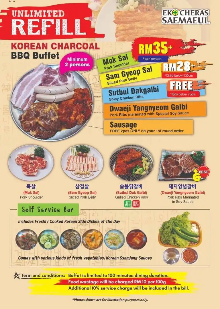 Sae Ma Eul BBQ @EkoCheras Mall