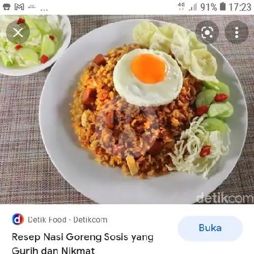 Gambar Makanan Nasi goreng Mas Tulus Haji Naman, Duren sawit Pondok Kelapa 3