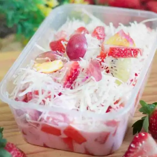 Gambar Makanan Salad Buah Pelangi 6