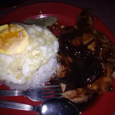 Nasi Lemak Ayam Chicken Chop