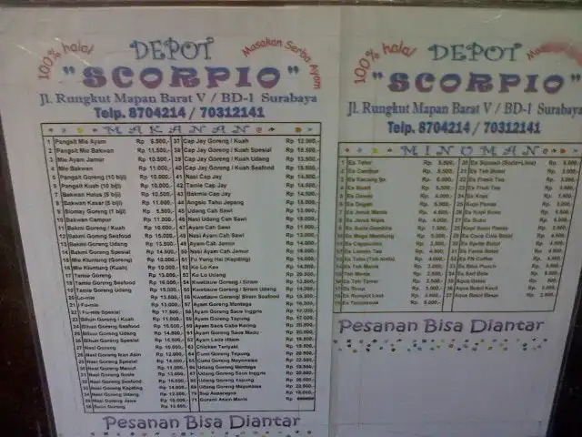 Gambar Makanan Depot Scorpio 10