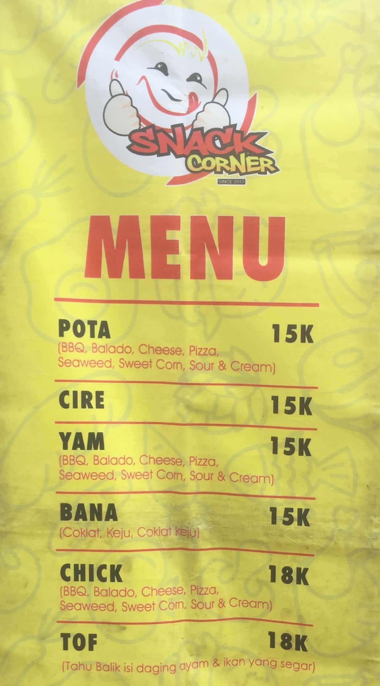 Snack Corner terdekat Restoran dan Tempat Makan Snack terdekat di Jakarta