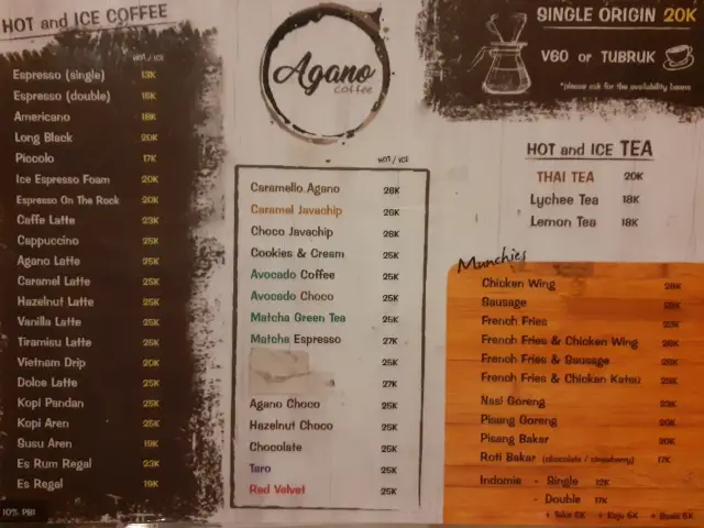 Gambar Makanan Agano Coffee 1