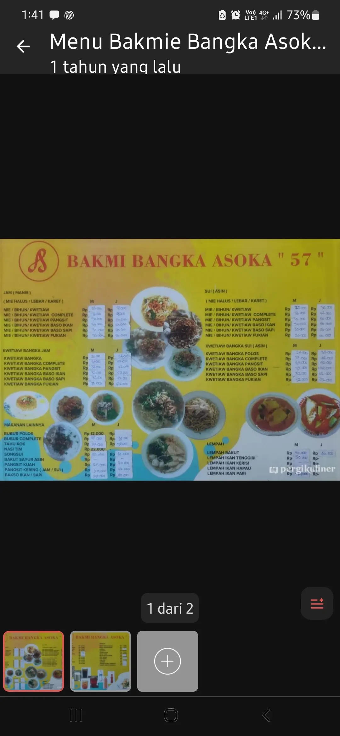 Bakmie Bangka Asoka 57