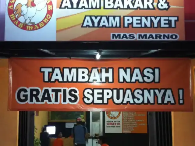 Ayam Bakar & Ayam Penyet Mas Marno