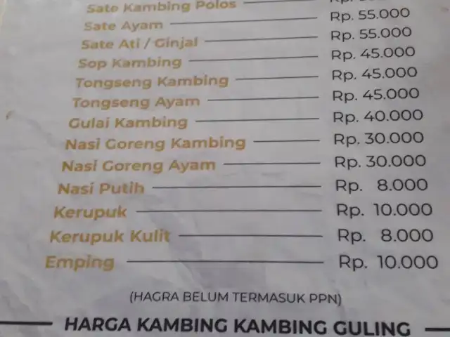 Gambar Makanan Warung Sate H. Kadir 3 2