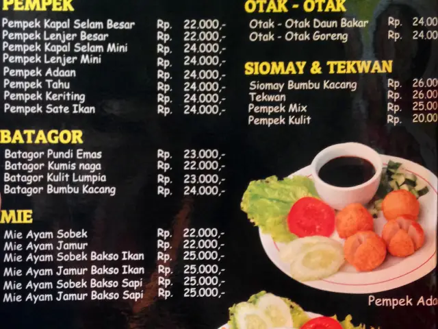 Gambar Makanan Pempek Sriwijaya 1