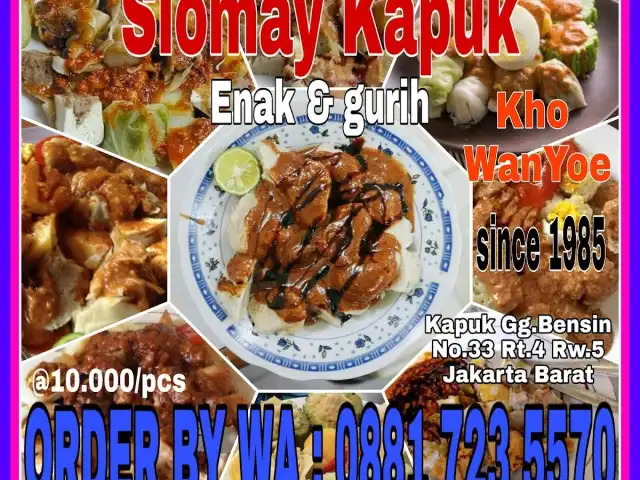 Siomay B2 kho Wanyu Kapuk