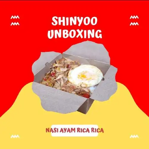 Gambar Makanan Shinyoo Unboxing, Cimone 3