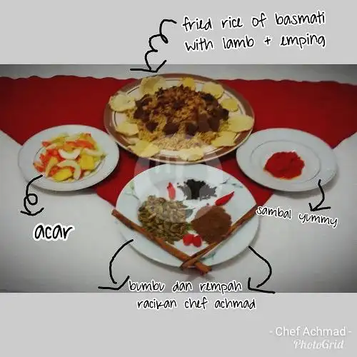 Gambar Makanan Warung Nasi Kebuli Chef Achmad, Kurnia Stationery 7