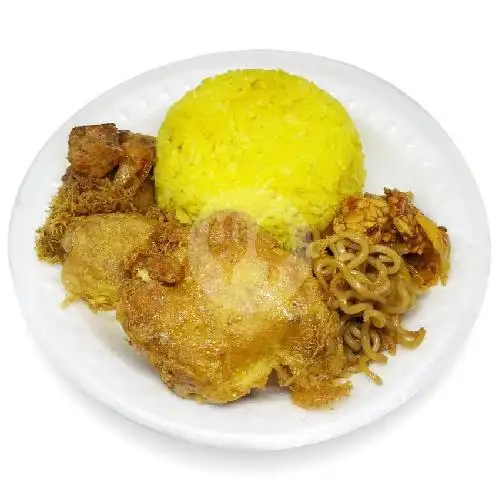Gambar Makanan Geprek Nasi Kuning Bu Yanah, Merjosari 7