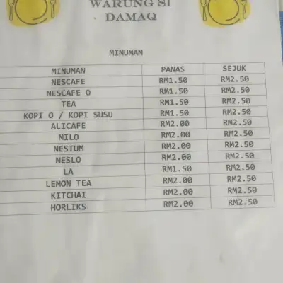 Warung SI Damaq