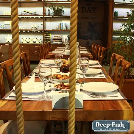 Deep Fish Balık Restaurant'nin yemek ve ambiyans fotoğrafları 2