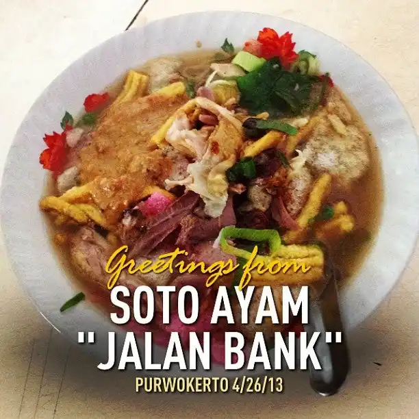 Gambar Makanan Soto Ayam "Jalan Bank" H. Loso 1