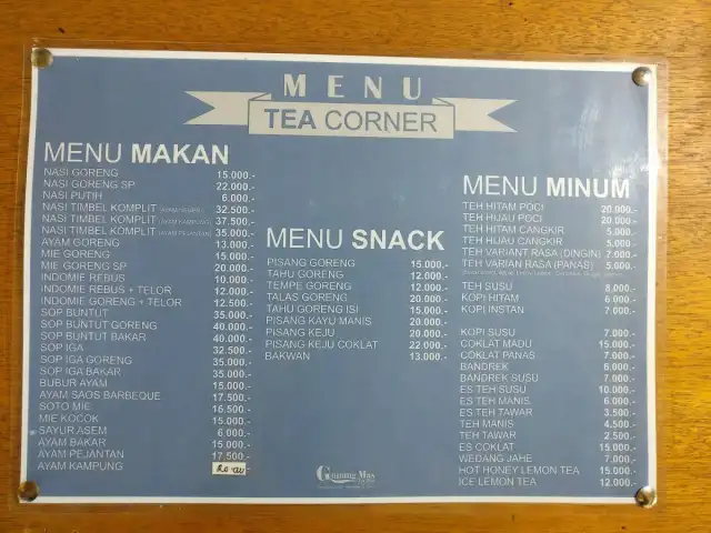 Gambar Makanan Tea Corner Gunung Mas 4