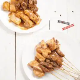 Gambar Makanan Sate Padang Ajo Ramon, Pasar Santa 3