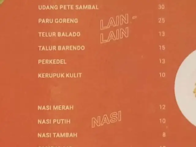 Gambar Makanan Nasi Kapau Sodagar 2