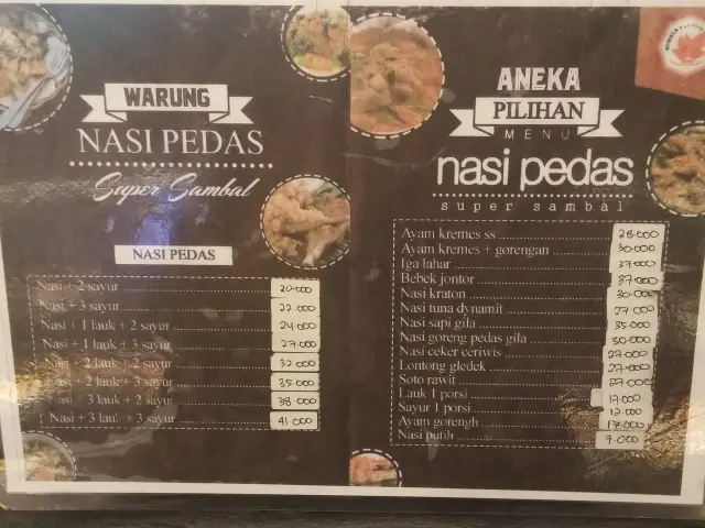 Gambar Makanan Warung Nasi Pedas Spesial Sambal 3