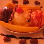 Fruits in Ice Cream Summer Cafe Food Photo 7