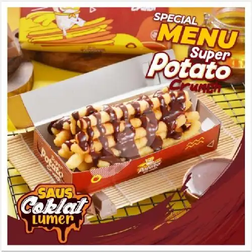 Gambar Makanan Super Potato Crunch and Kentang Spiral, SMK TRIKARYA 9