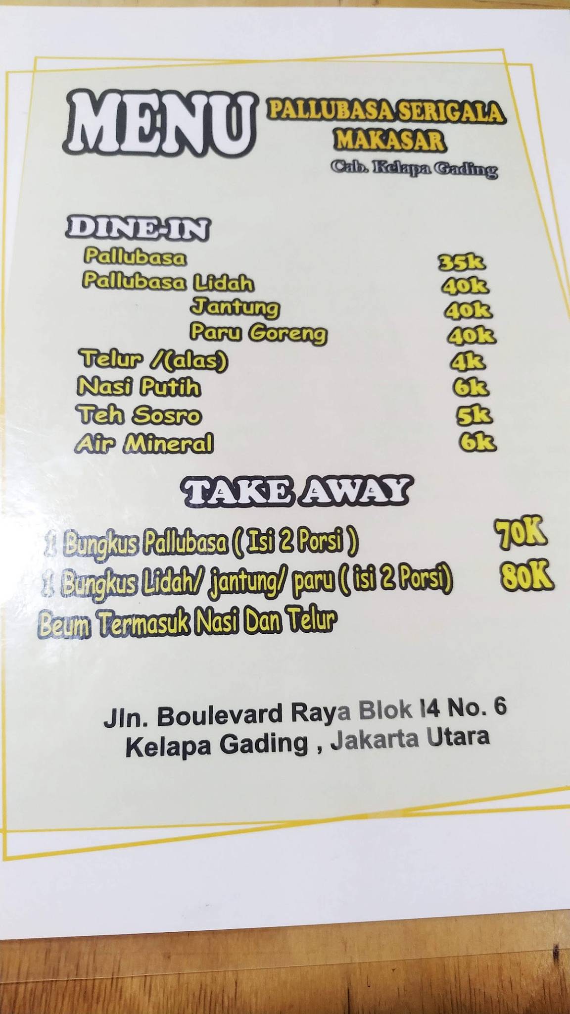 Pallubasa Serigala Kelapa Gading Terdekat - Restoran Dan Tempat Makan ...