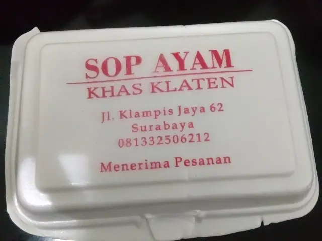 Gambar Makanan Sop Ayam Khas Klaten 5