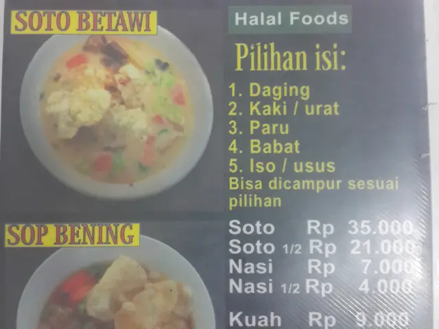 Gambar Makanan Soto Sapi Betawi Lokasari 12