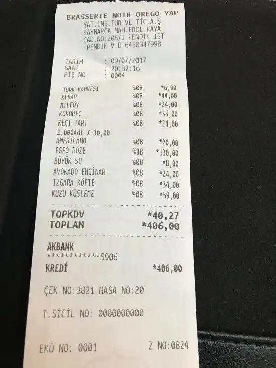 Brasserie Noir'nin yemek ve ambiyans fotoğrafları 62