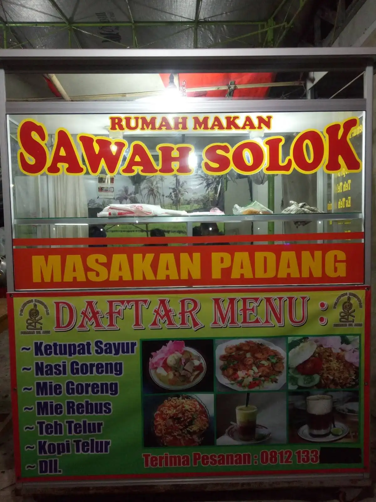 RUMAH MAKAN" SAWAH SOLOK