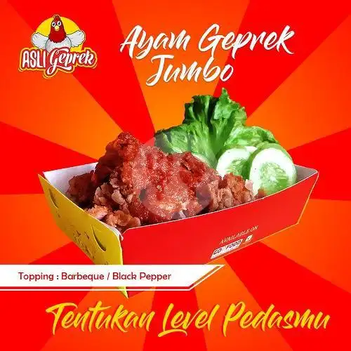 Gambar Makanan Asli Geprek, Barombong 20