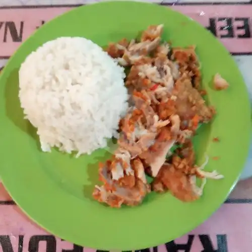 Gambar Makanan Ayam Geprek Dan Oseng Mercon Yu Lastri, Foodcourt UGM 7
