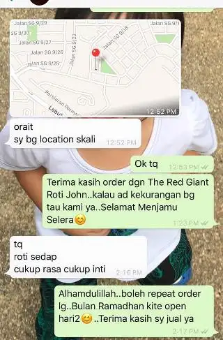 The Red Giant "Roti John" Food Photo 3