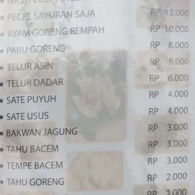 Pecel Pincuk Surabaya