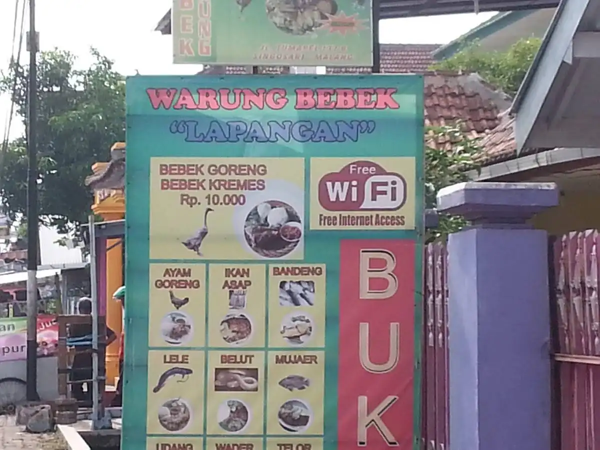 Warung Bebek "Lapangan"