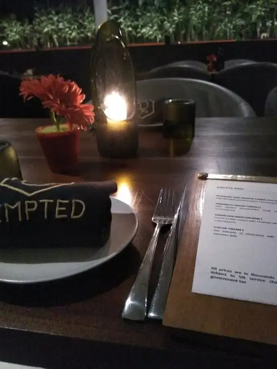 Gambar Makanan TEMPTED Restaurant & Lounge 1