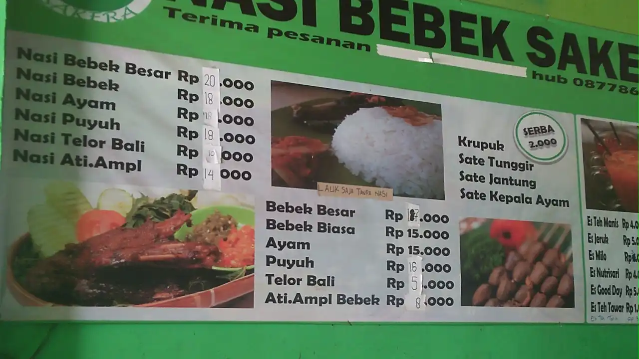 Nasi Bebek Sakera