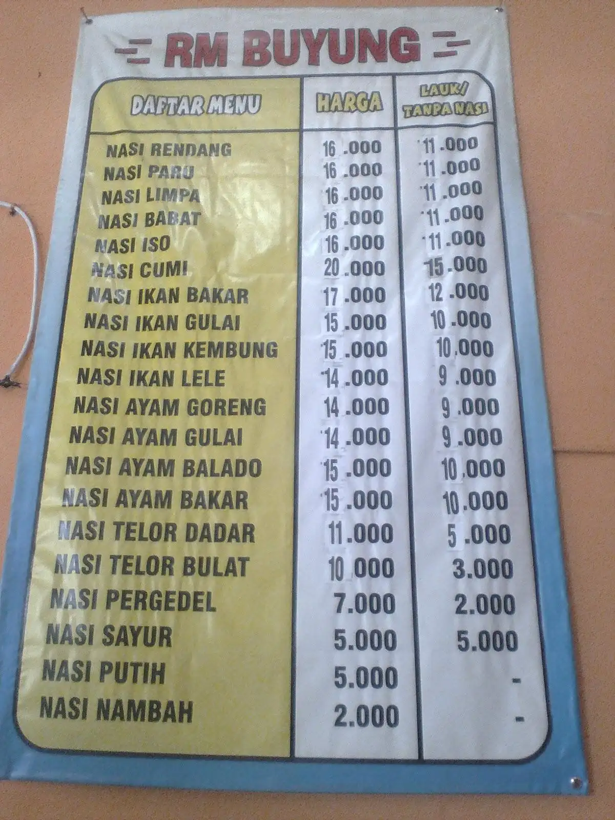 Rumah Makan Buyung