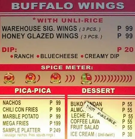 Warehouse Burger and Wings Food Photo 1