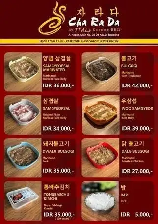 Gambar Makanan Charada Korean BBQ 7
