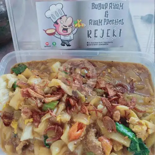 Gambar Makanan Bubur Ayam & Ayam Prothol REJEKI, Tegalrejo 7