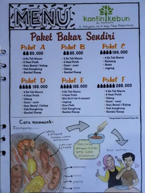 Gambar Makanan Kantin Kebun 3