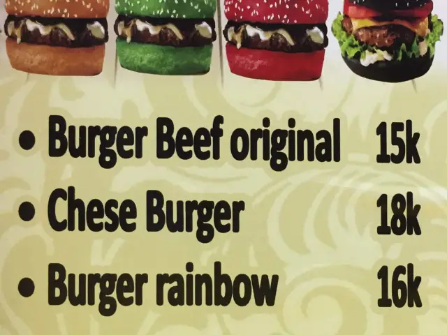 Gambar Makanan Kebab Rainbow Burger 1