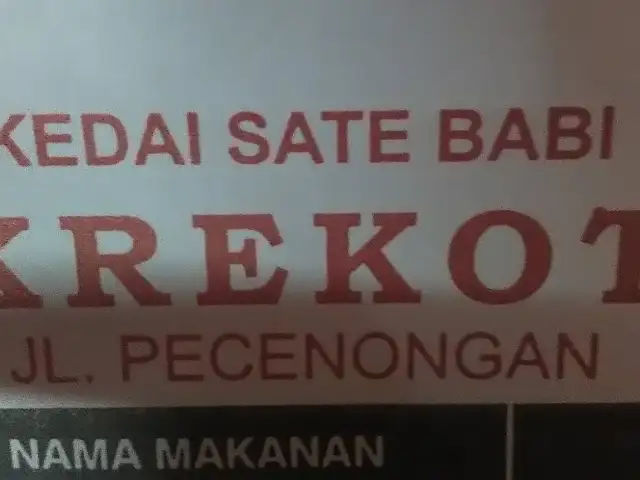 Gambar Makanan Sate Babi krekot 14