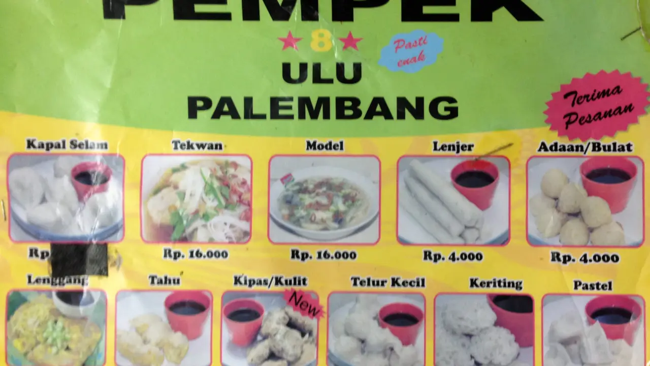 Pempek 8 Ulu Palembang