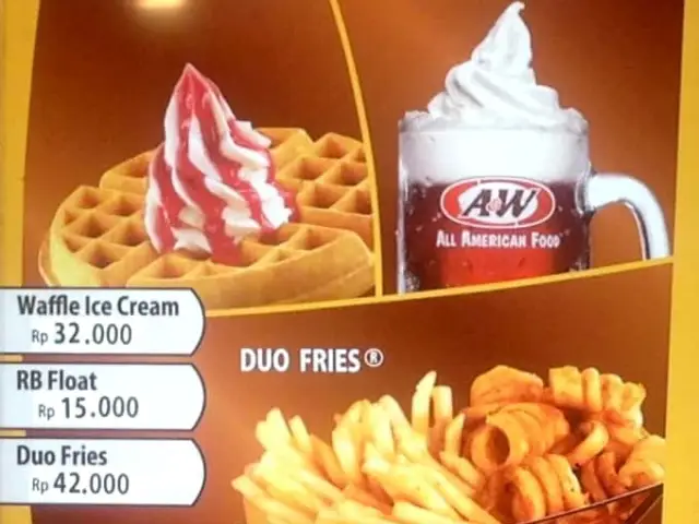 Gambar Makanan A&W 3