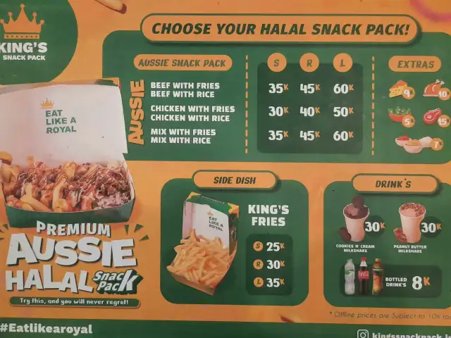 Gambar Makanan King's Snack Pack 5